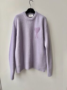 AMI Paris                          Ami De Coeur alpaca-blend sweater